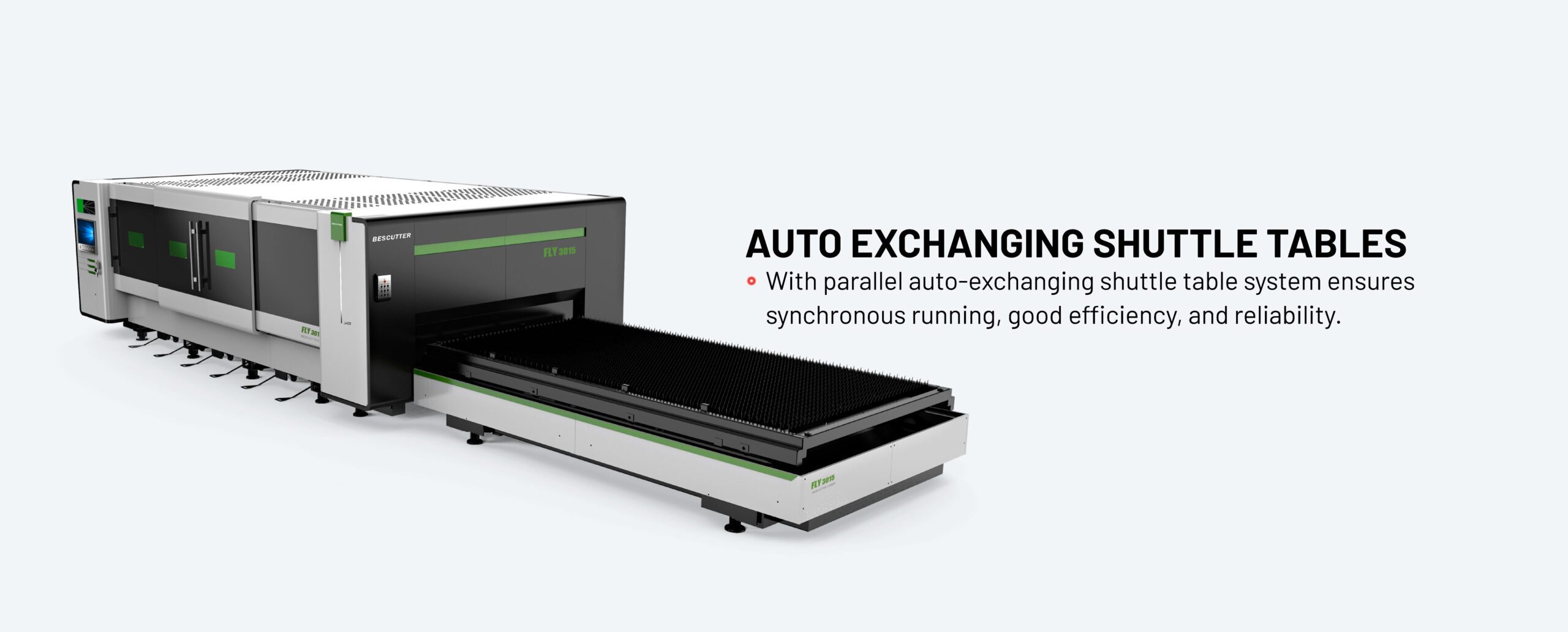 5-AXIS HEAVY DUTY Fiber Laser Cutter Fully Enclosed with Hydraulic Shuttle Table