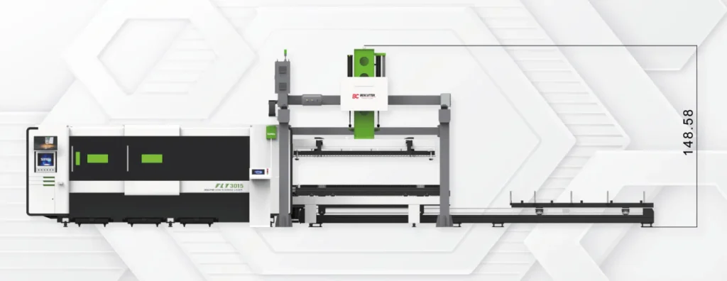 AUTOMATIC LOADING AND UNLOADING System for Fiber Laser Cutting Machine