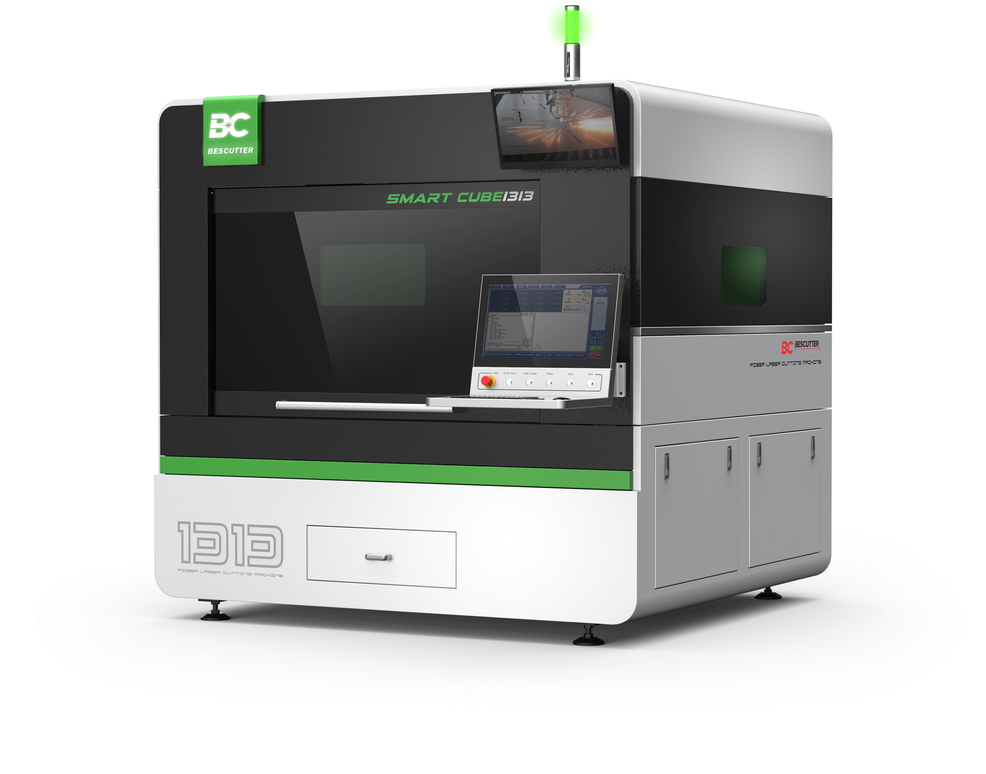 smart cube fiber laser machine features overview