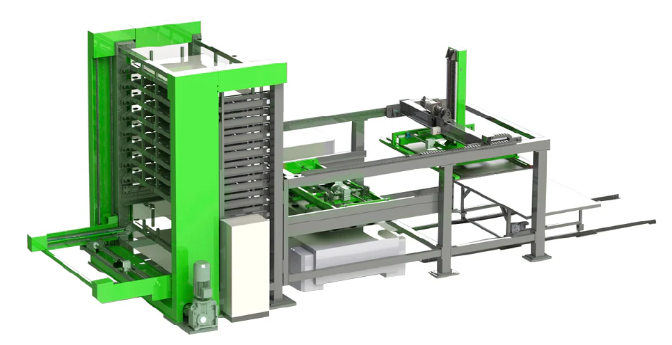 HYSTORE Automatic Loading & Unloading Storage System For Fiber Laser Cutter