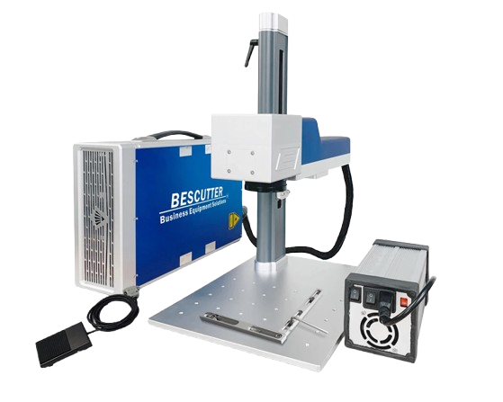 BesCutter E Series Compact Type 30W Galvo Fiber Laser Marking Machine