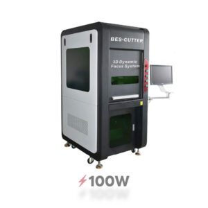 BesCutter 100W Galvo IPG Fiber Laser Engraving Machine with 3D Dynamic Focus