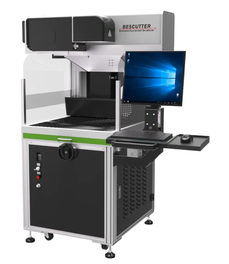 BesCutter 3-axis 180W Galvo CO2 Laser Head Scanner/Marking Machine with Metal Tube