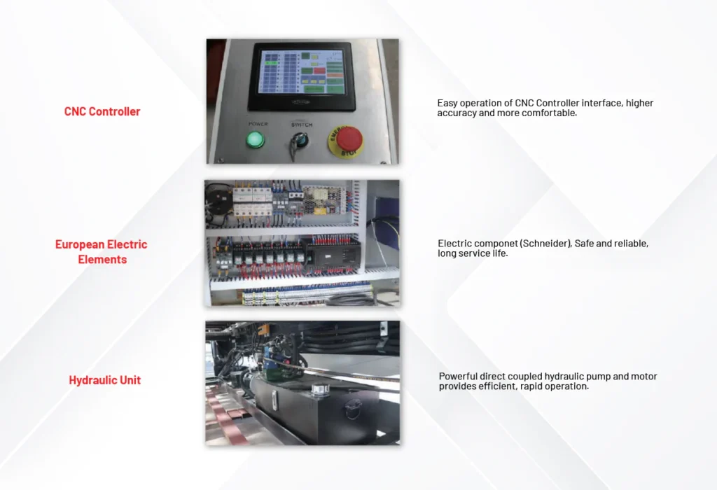 BesBender CNC HYDRAULIC Bending and Folding Machine with Automatic Backgauge