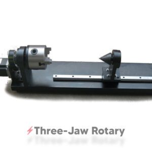 Three-Jaw Rotary Chuck for Laser Engraving
