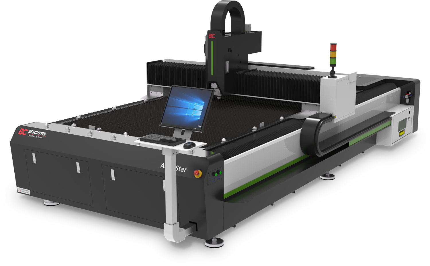 accu series fiber laser machine features