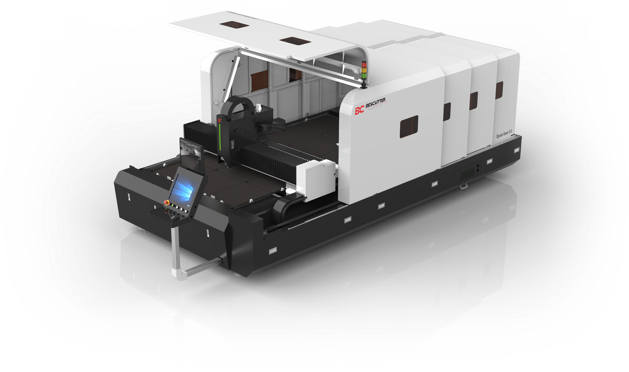 space saver fiber laser machine overview features